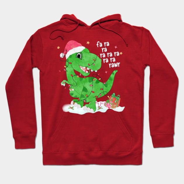 Fa Ra Ra Rawr Hoodie by Etopix